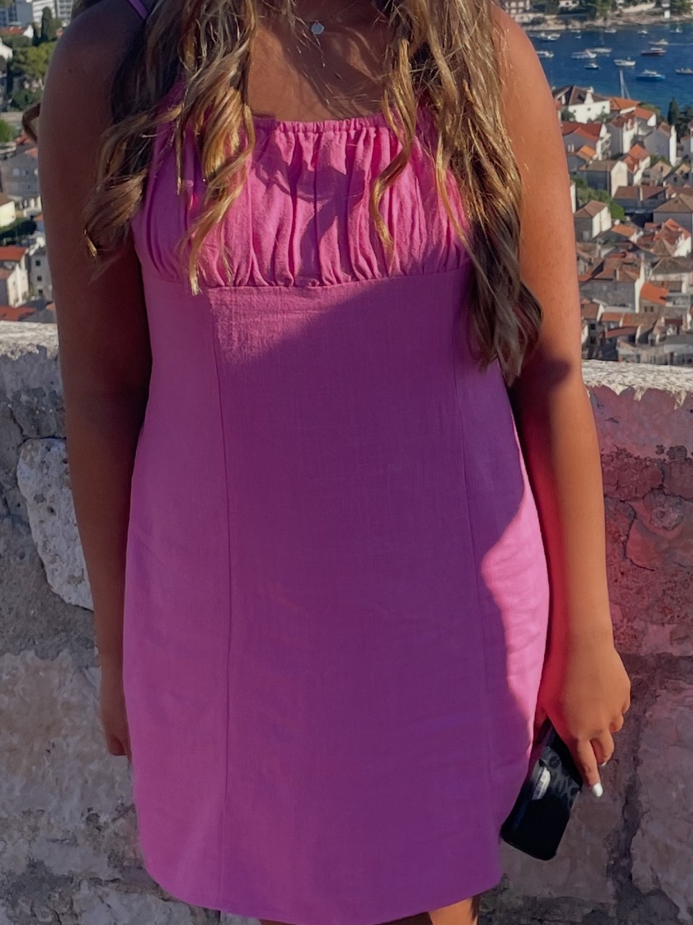 Pacsun LA Hearts Pink Mini Dress